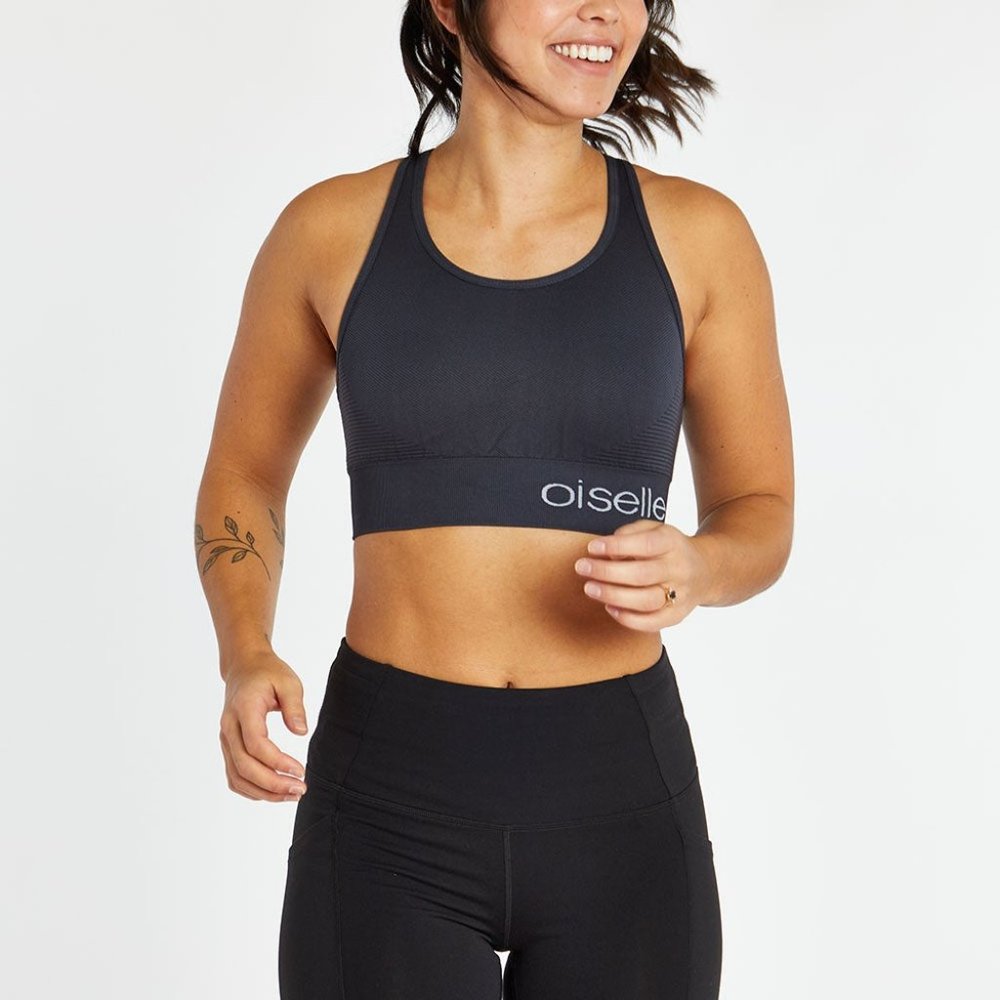 Oiselle IN2SPORTS BRA obsidian M